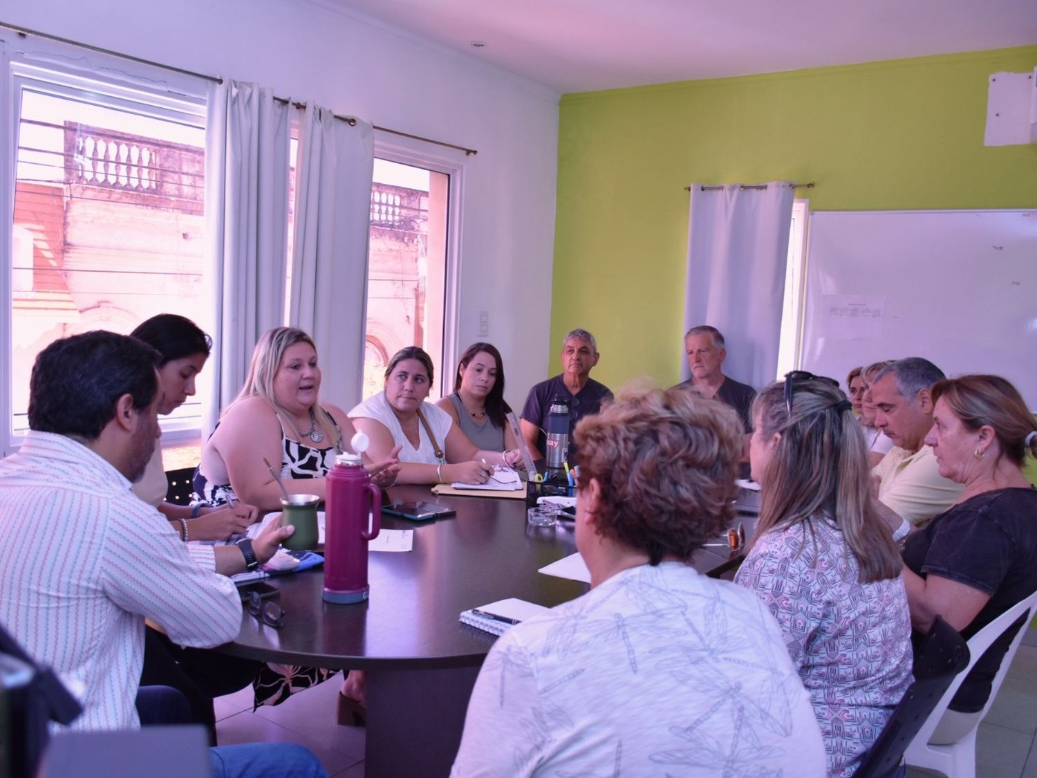 Reunión por el corso infantil