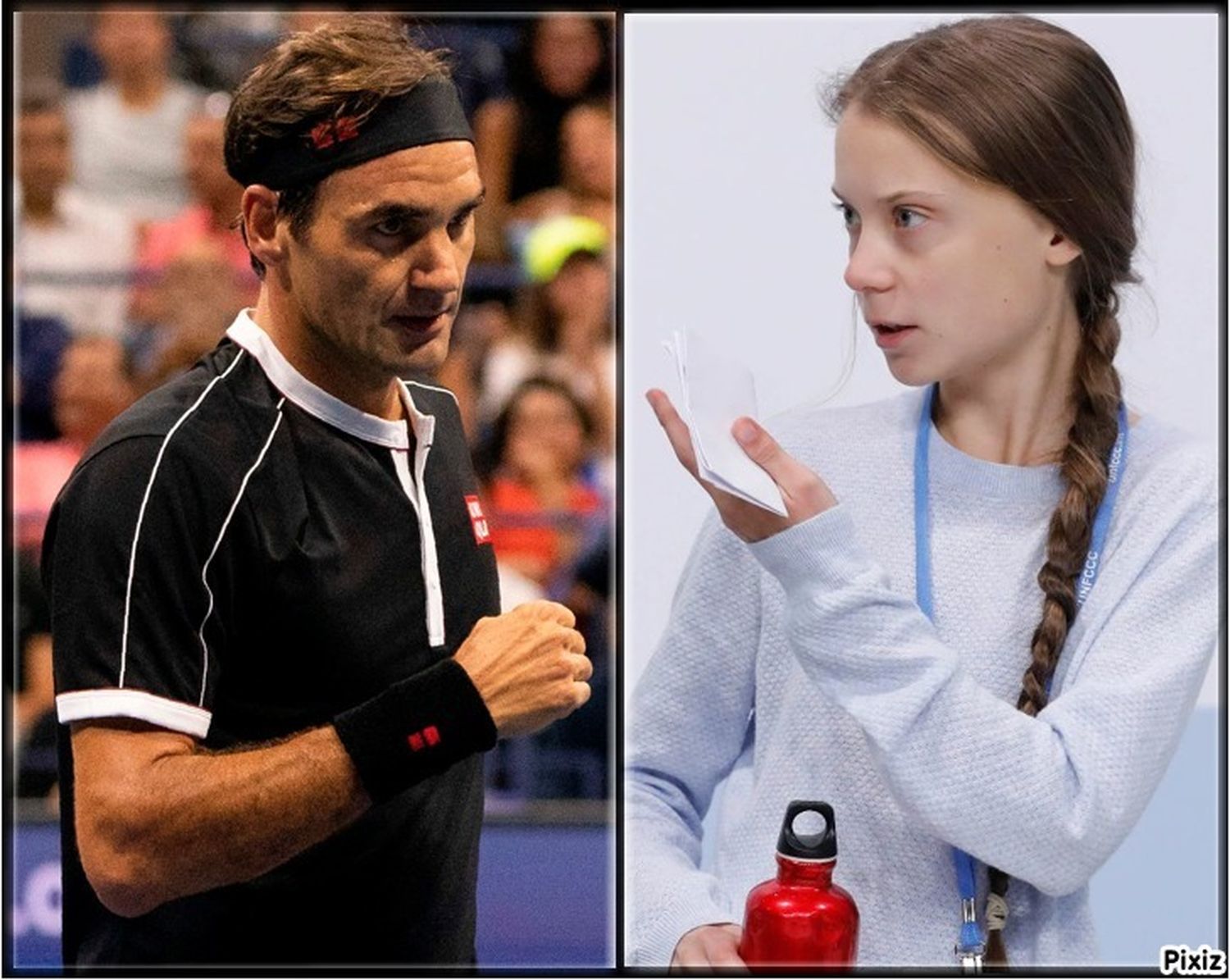 Greta Thunberg se suma a una campaña contra Federer: “Roger, despierta ya”