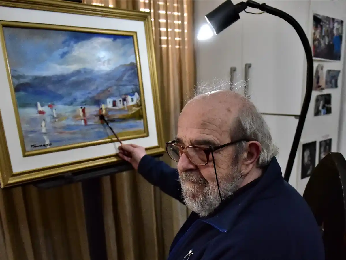 Luis Taverna: “Siento una profunda necesidad  interna por la pintura” 
