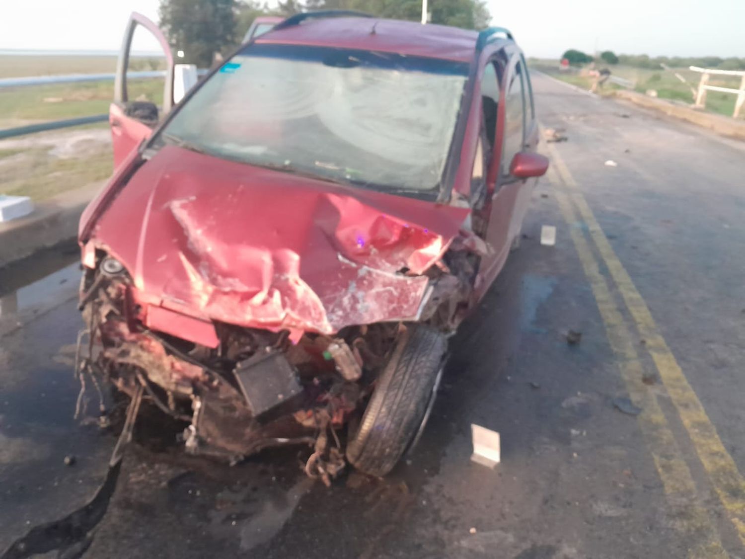 Una familia completa trasladada al hospital de Vera después de sufrir un siniestro vial