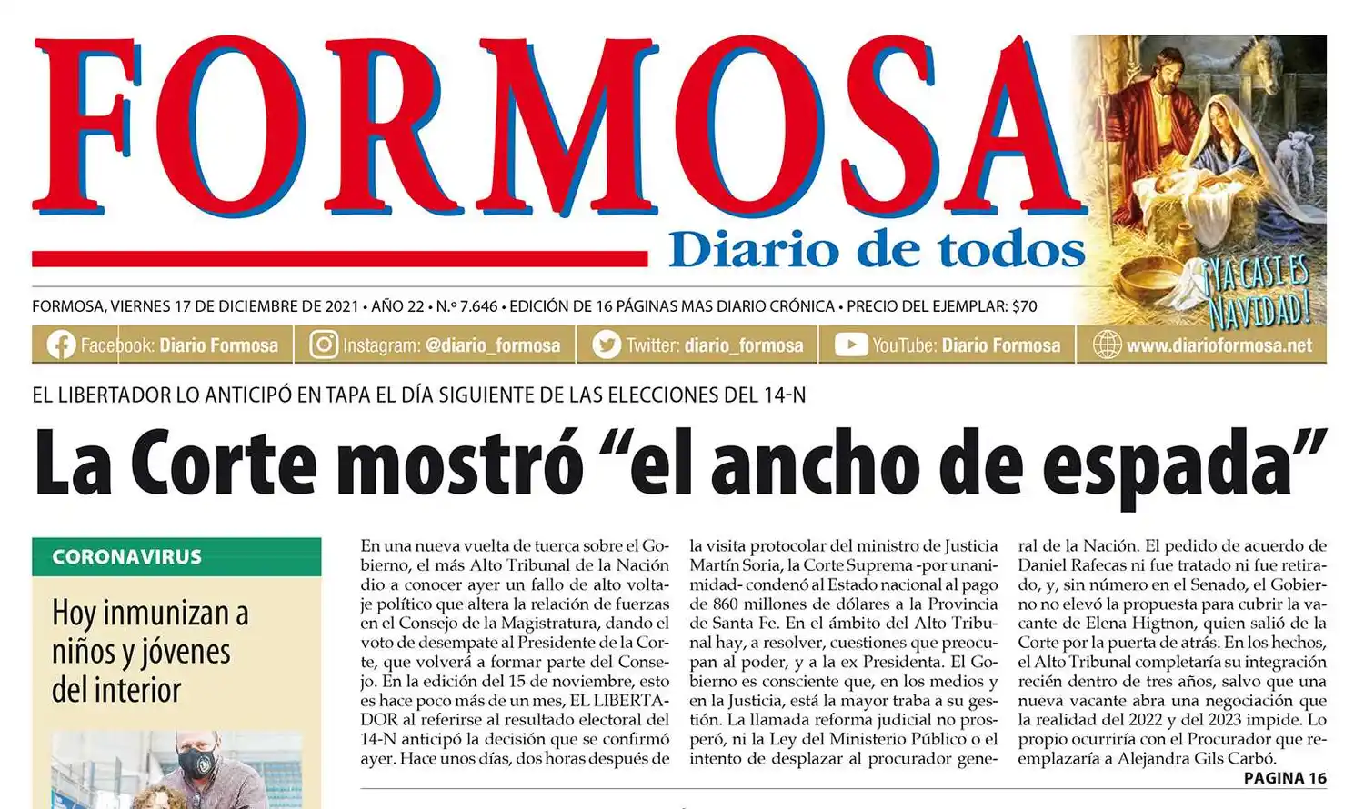 La Corte mueve sus fichas