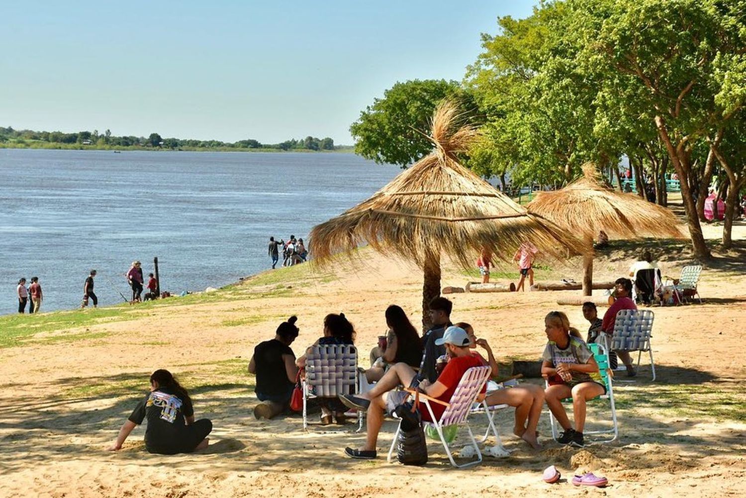 Avanzan los trabajos de mantenimiento y prevención en el Paseo del Río