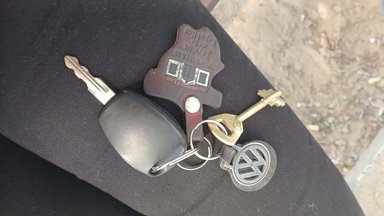Encontraron llaves en el Vía Crucis