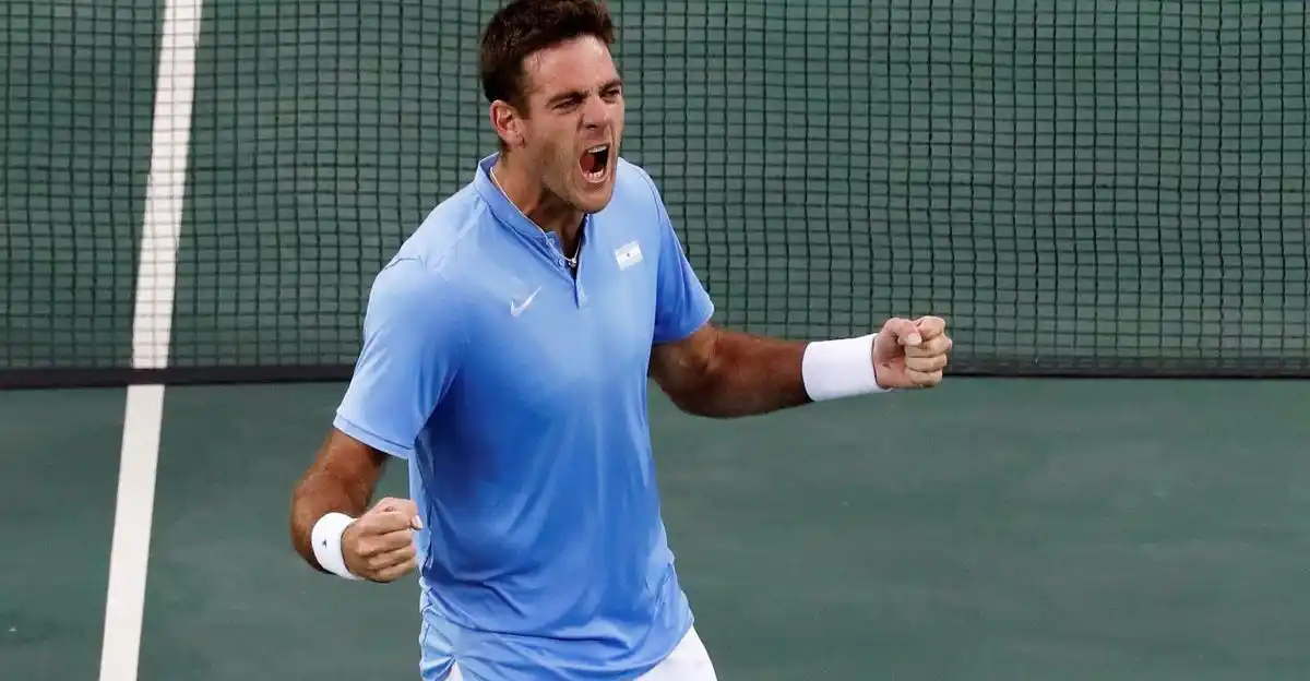 Del Potro quedó a un paso de las medallas