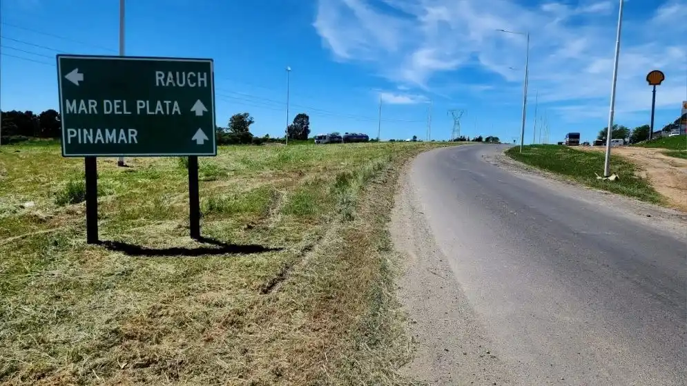 Tandil denuncia con Corredores Viales no hace el trabajo estipulado.