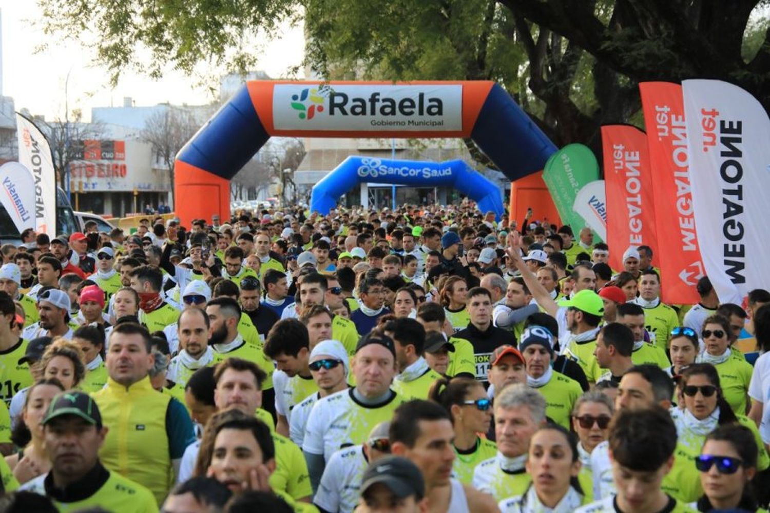 La media maratón de Rafaela volvió a ser un verdadero éxito