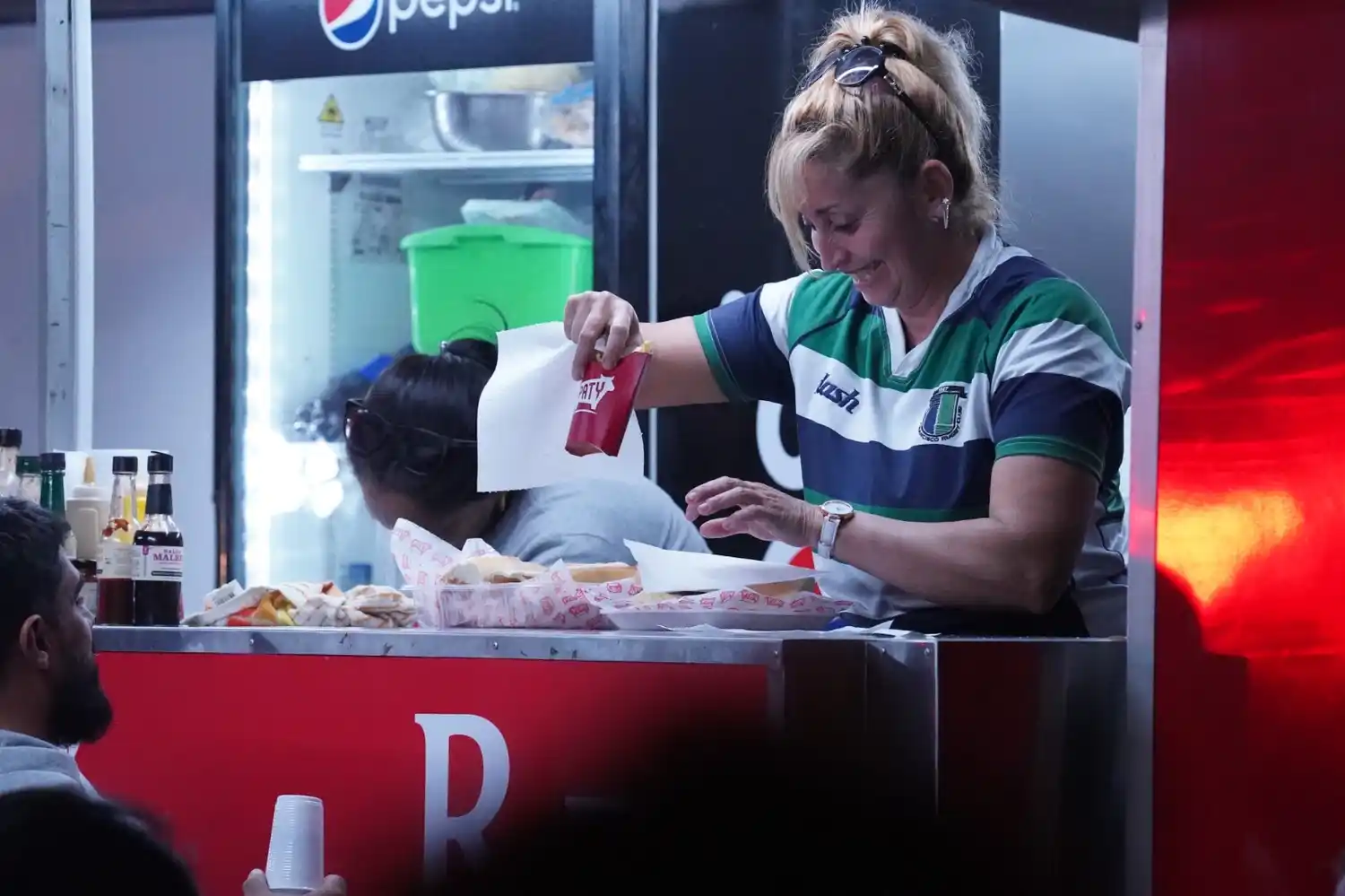 “Se necesita algo así. Contar con electricidad y agua sería un gran avance”, dijo Priscila Mare.