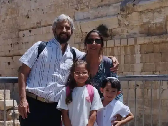 Martín Guercovich desde Kiryat Bialik, Israel
“Nos sentimos seguros acá, protegidos”