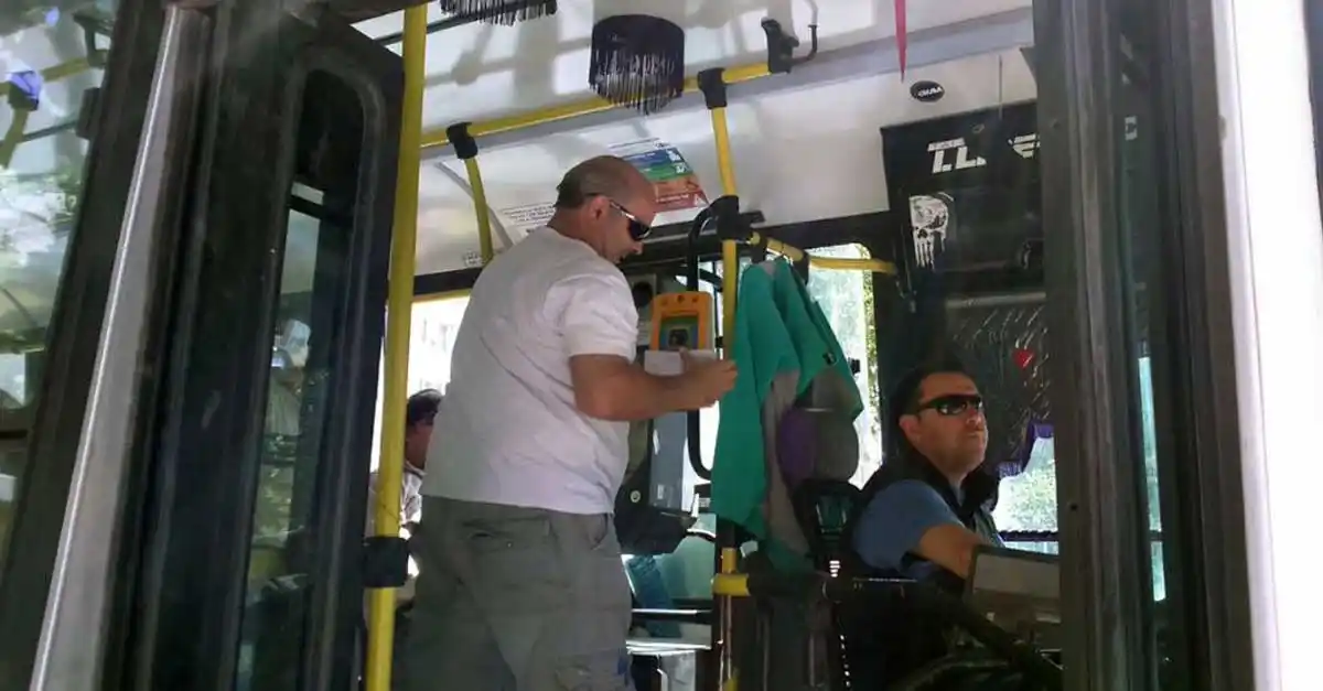 Controlaron seguridad e higiene en 100 colectivos de línea