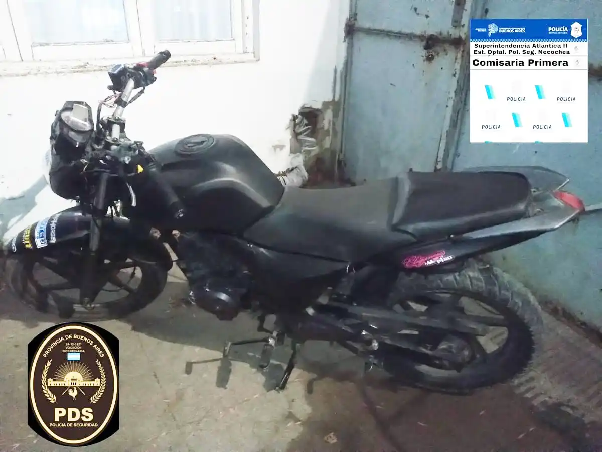 En allanamientos, secuestran dos motos que fueron robadas