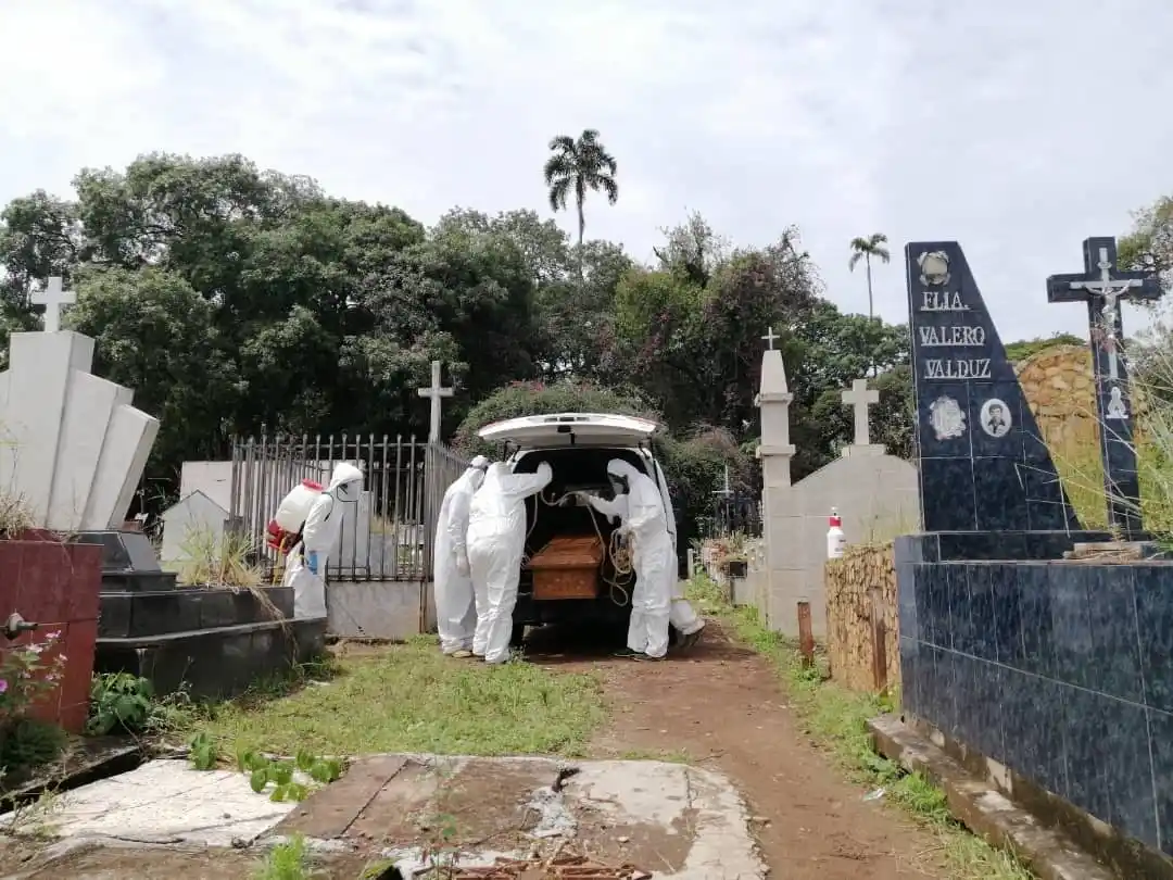 En San Cristóbal: durante la pandemia se han registrado 849 muertes por la Covid-19