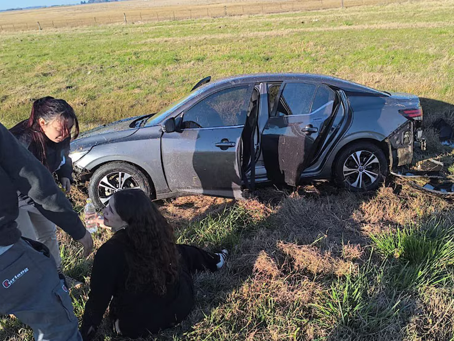 La diputada Rocío Bonacci sufrió un fuerte accidente en la autopista