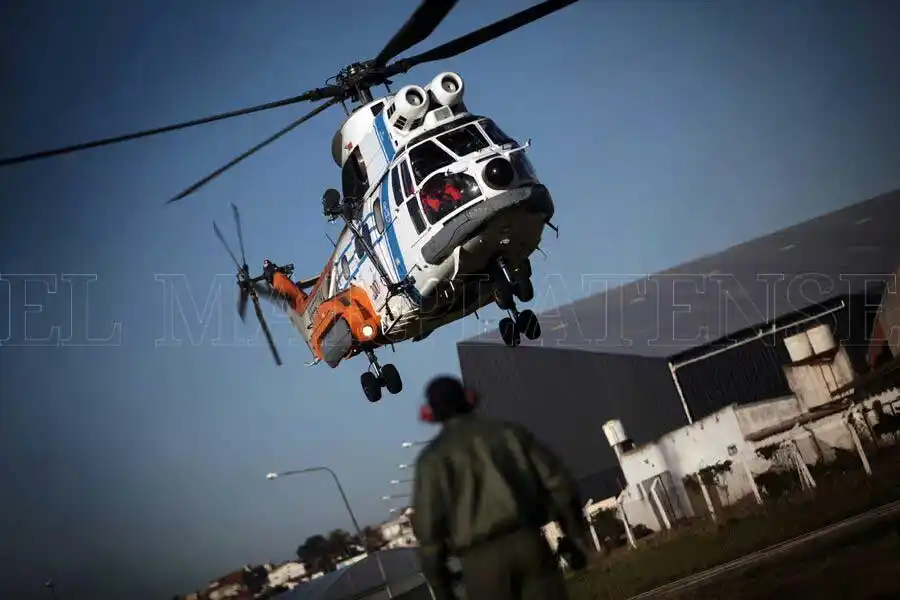 Rescatan a una marinera con apendicitis del buque “Erin Bruce”