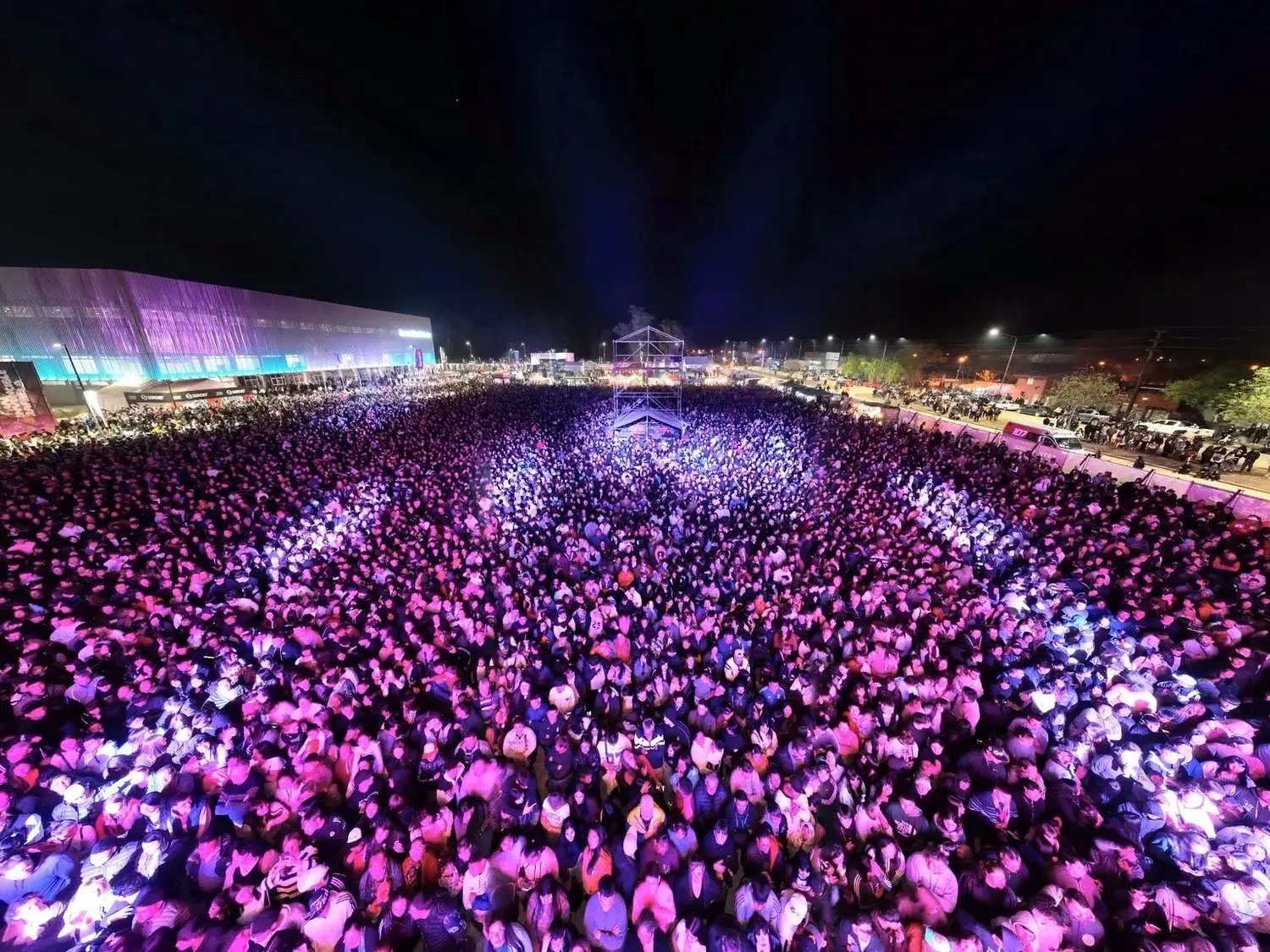 Miércoles multitudinario en los Fan Fest de los Juegos Suramericanos 2026. Foto: Prensa: Juegos Suramericanos