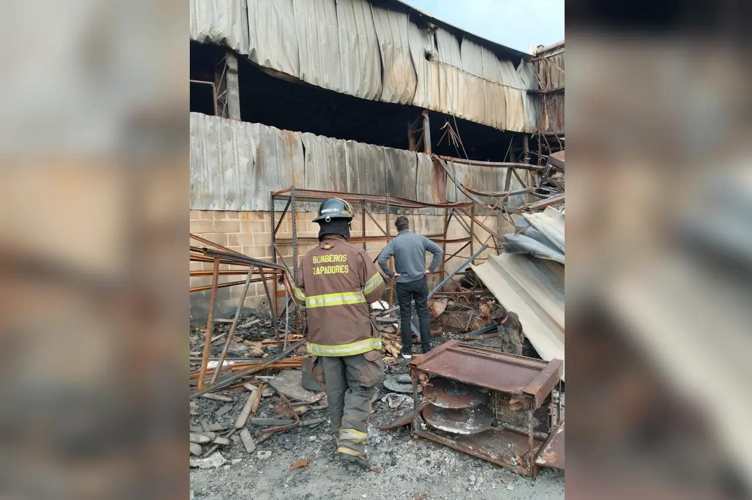 Se incendió nuevamente una fábrica en el norte de Rafaela: es la segunda vez en el año