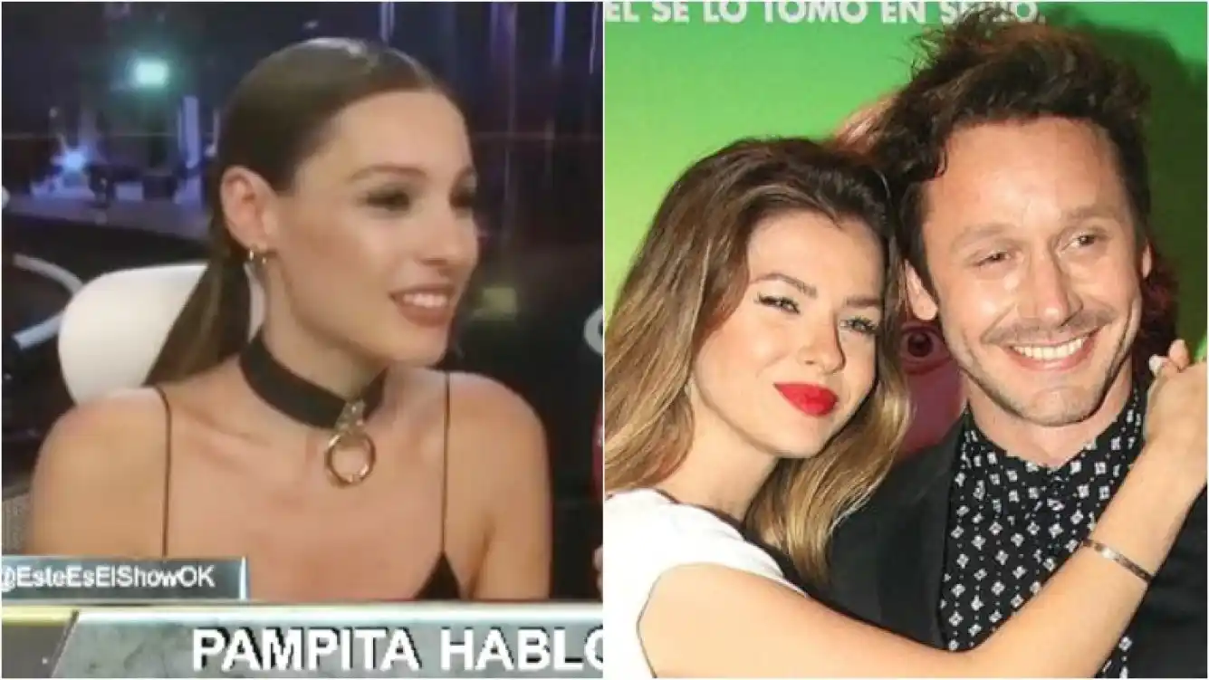 La palabra de Pampita tras la noticia del embarazo de la China y Vicuña