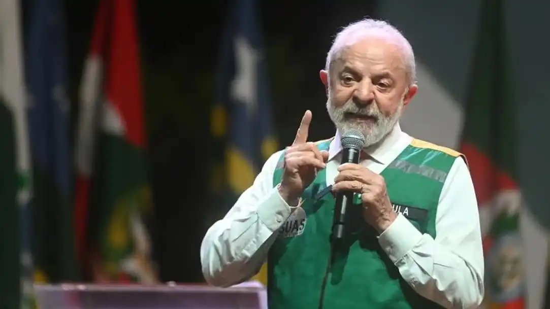 El presidente de Brasil, Luiz Inácio Lula da Silva