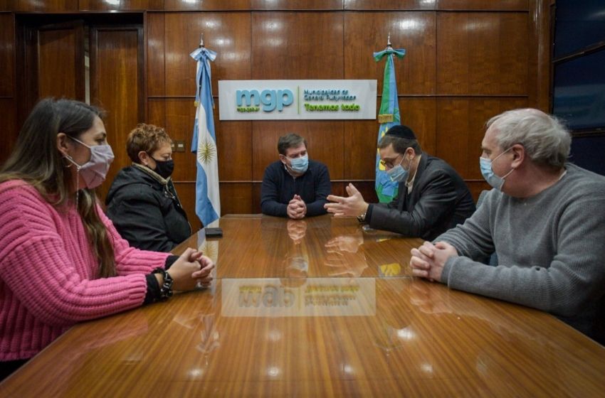 Montenegro se reunió con autoridades de la AMIA y de la SUIM
