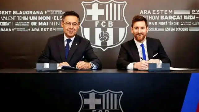 Detuvieron al ex presidente del Barcelona