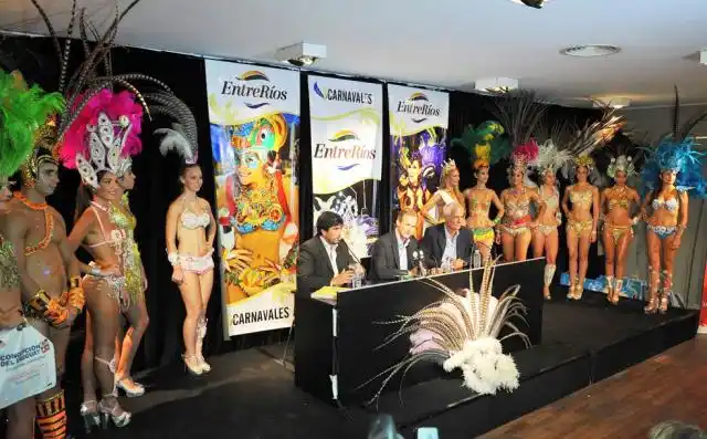 Se realizó el lanzamiento de los carnavales de Entre Ríos

