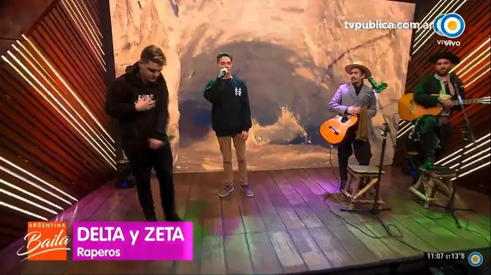 Representando a Necochea en la TV Pública