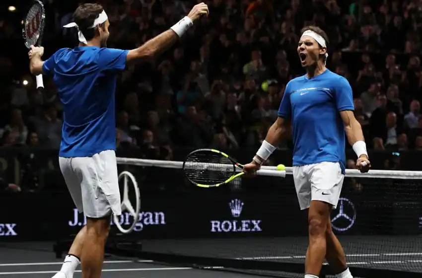Roger y Rafa, la legendaria pareja de dobles
