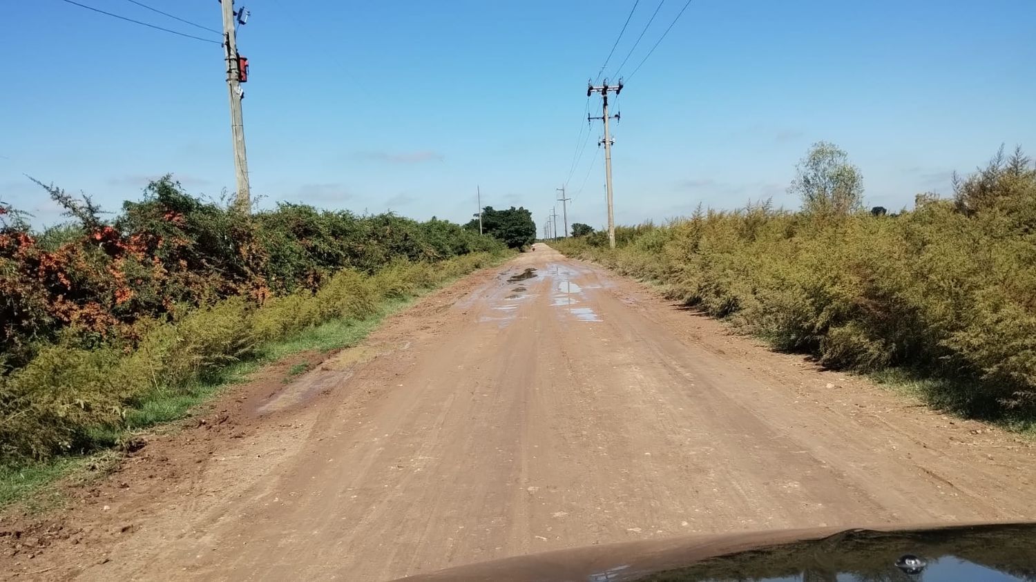 Una vergüenza el camino a La Tosquera