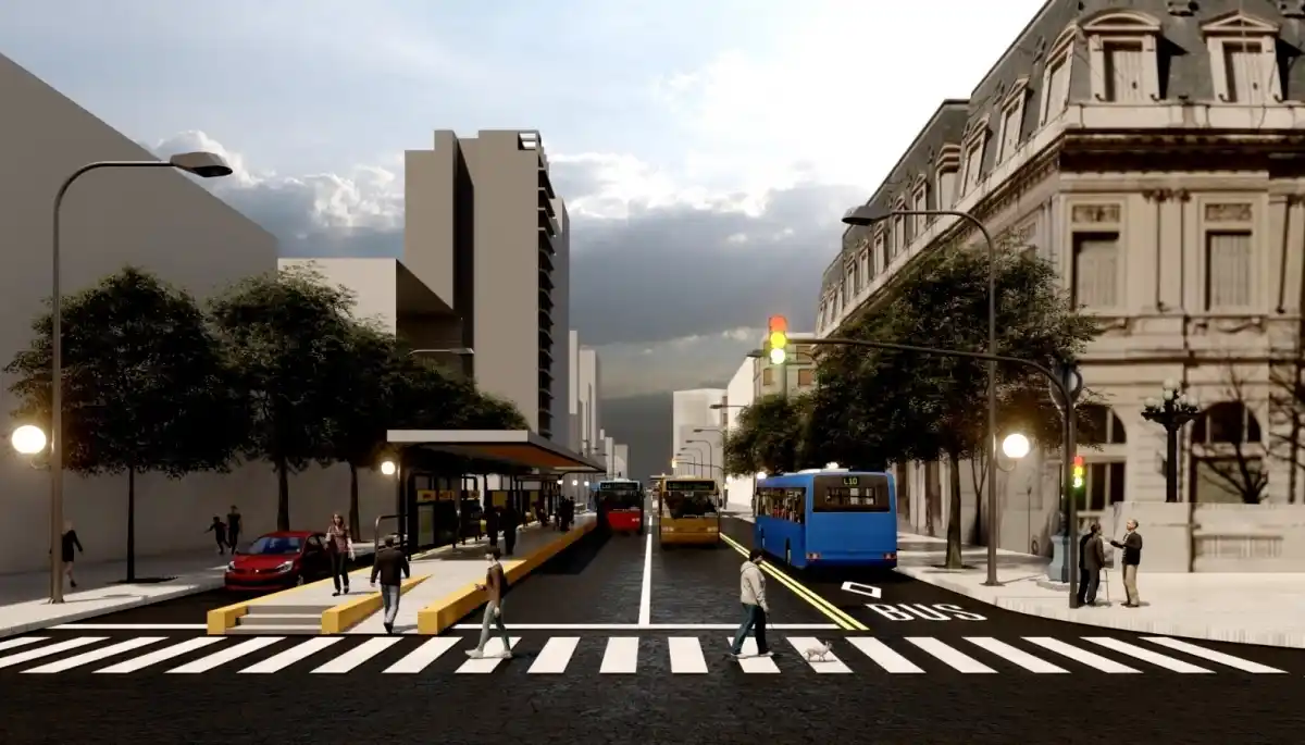 Cómo será el Metrobus que Garro prometió implementar en La Plata
