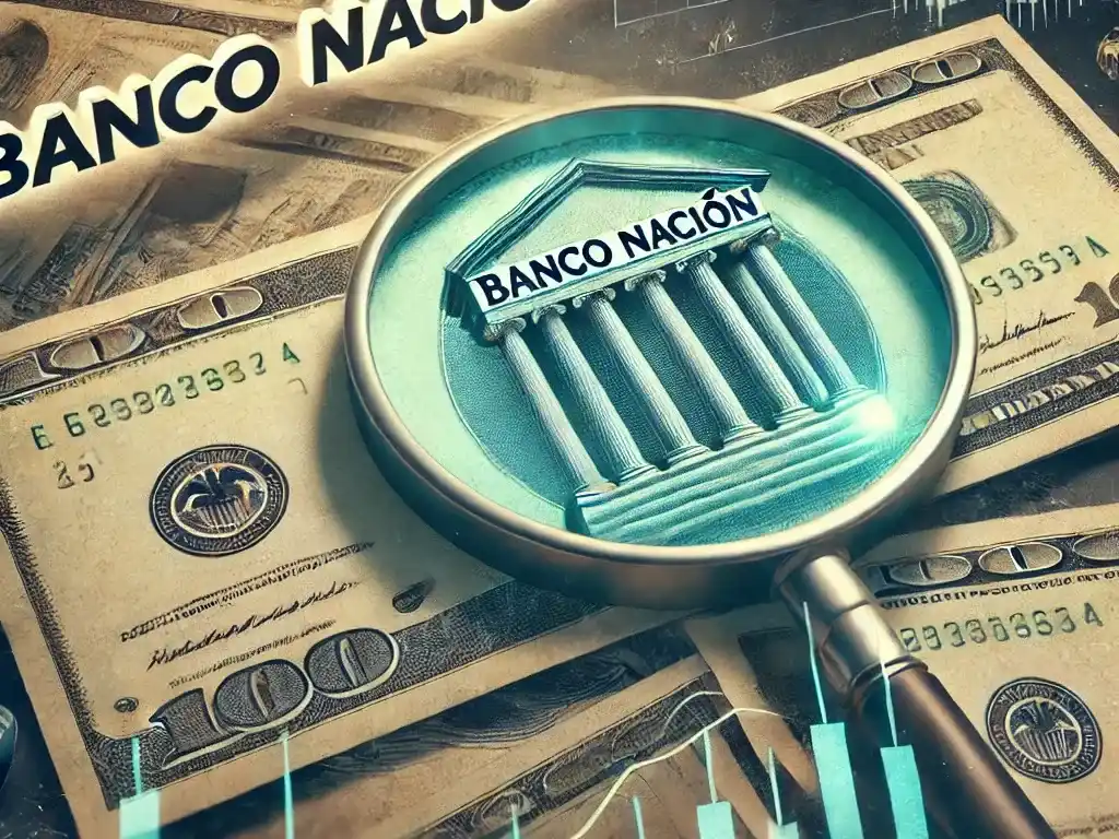 El Banco Nación, creado en 1891, es una institución clave en la estructura financiera del país. Imagen: IA