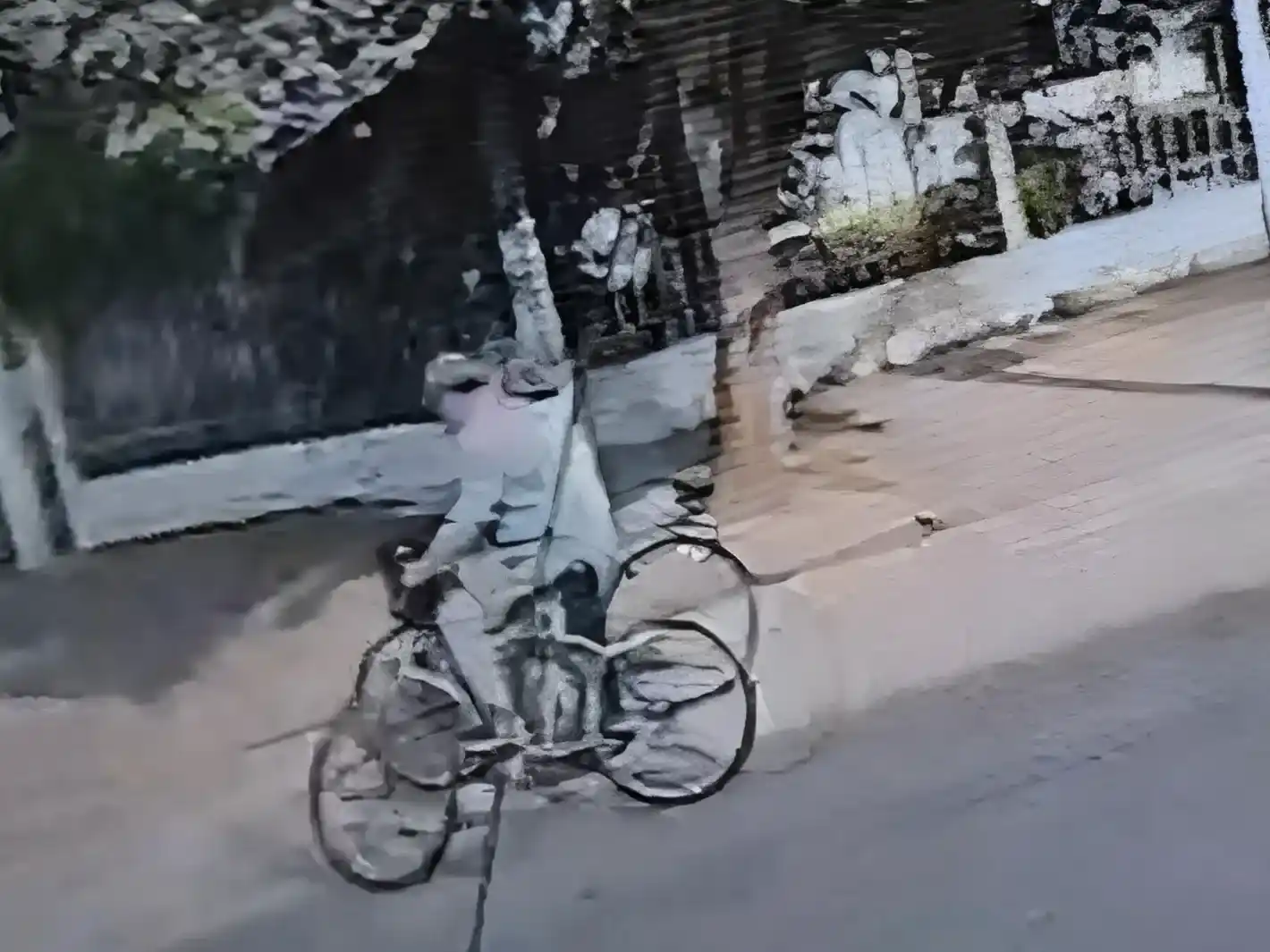 Un ladrón le arrebató la cartera a una mujer que volvía de trabajar en bicicleta