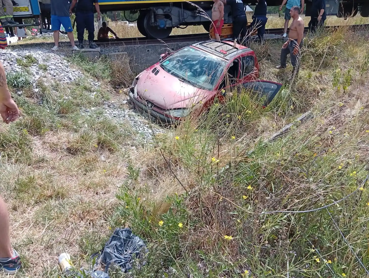 auto tren ruta 2