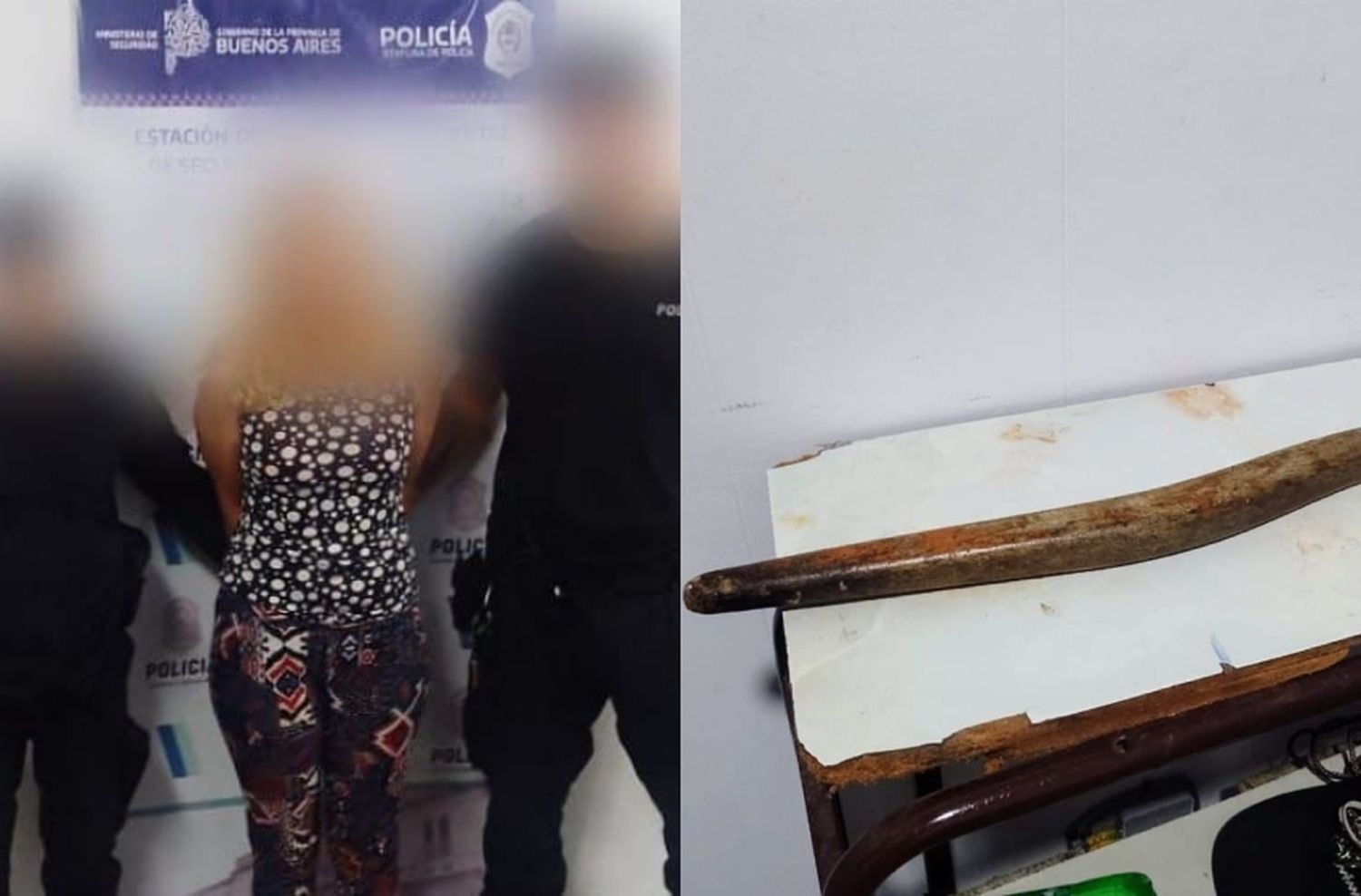 Golpeó a su padre con la pata de una cama porque le pidió que se ajustara con los gastos de comida