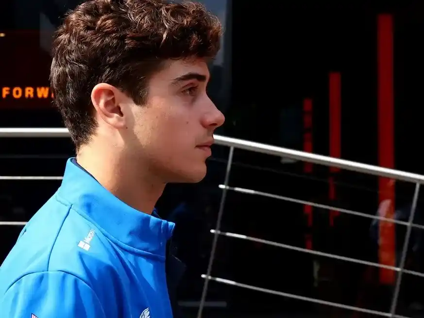 Franco Colapinto. Crédito: Reuters/Yves Herman