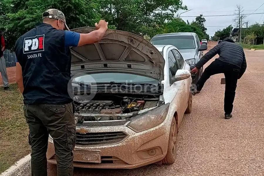 Durante un patrullaje por la región, encontraron un auto robado de Buenos Aires