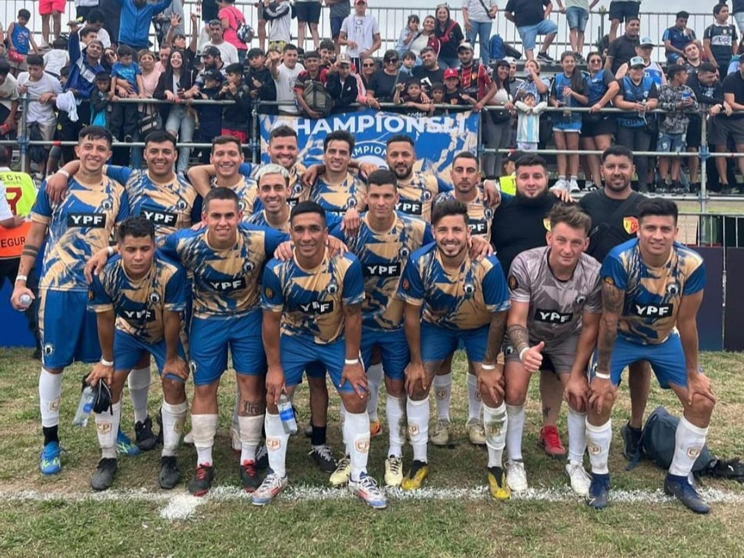 Championslii, el equipo de Luján en el que Villaverde disputó la Copa Potrero