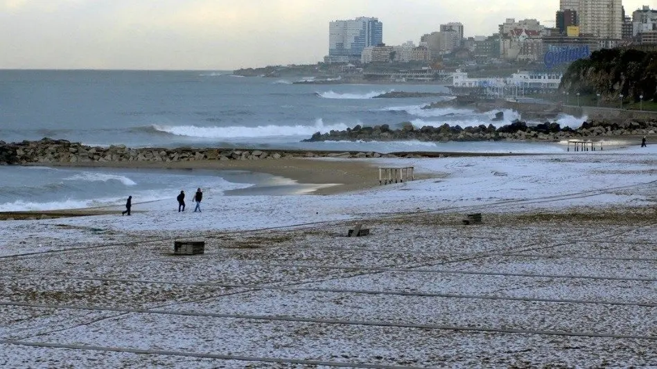 "Hay probabilidad en la madrugada de mañana de que caiga nieve"