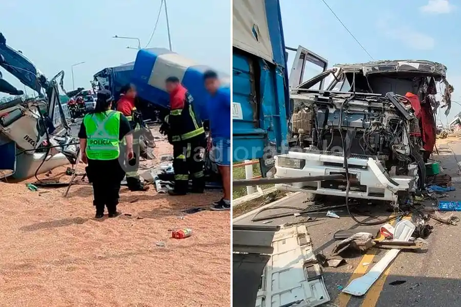 Evoluciona positivamente uno de los camioneros accidentados en la Ruta 4: “responde bien a la medicación”