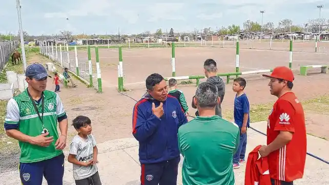 Rosario: los chicos del club Amistad volverán a entrenar el lunes