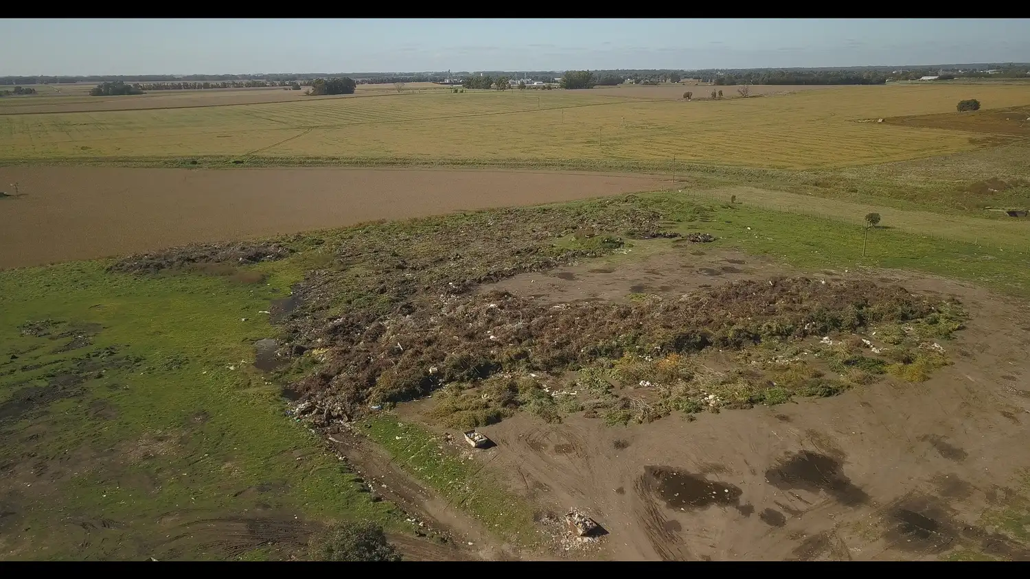 Imagen área del relleno sanitario de Tandil