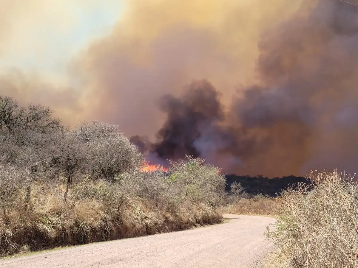 Ya son tres las víctimas fatales de los incendios forestales en Córdoba