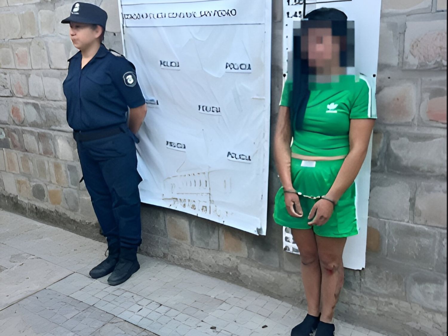 Le pegó a la hermana y la detuvieron