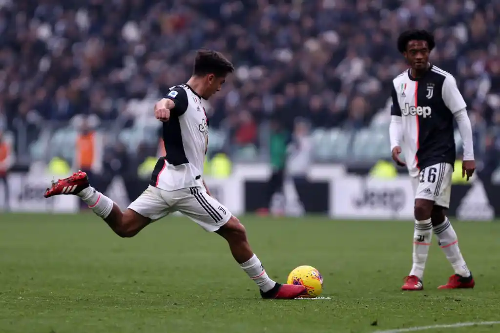 Anotó Dybala para Juventus, que ganó y es único líder