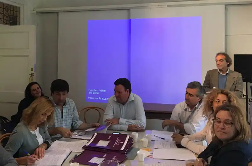 Rabe recibió a la Comisión de Cultura