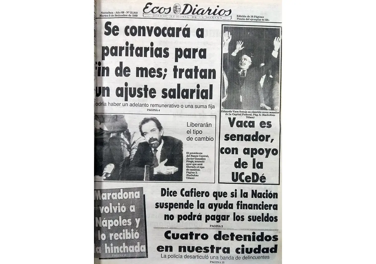 Martes 5 de septiembre de 1989