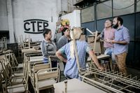 Carrillo realizó un positivo balance de las tareas de reparación de mobiliario escolar
