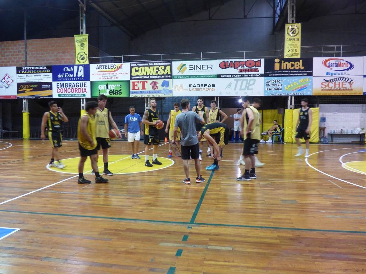 Capuchinos regresó  a los entrenamientos