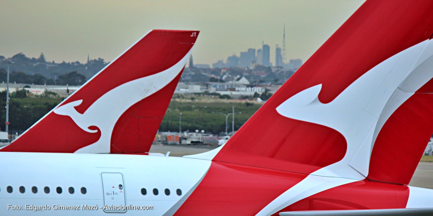 Qantas declara pérdidas por 1.170 millones de dólares y vuelve a retrasar el regreso de los vuelos internacionales