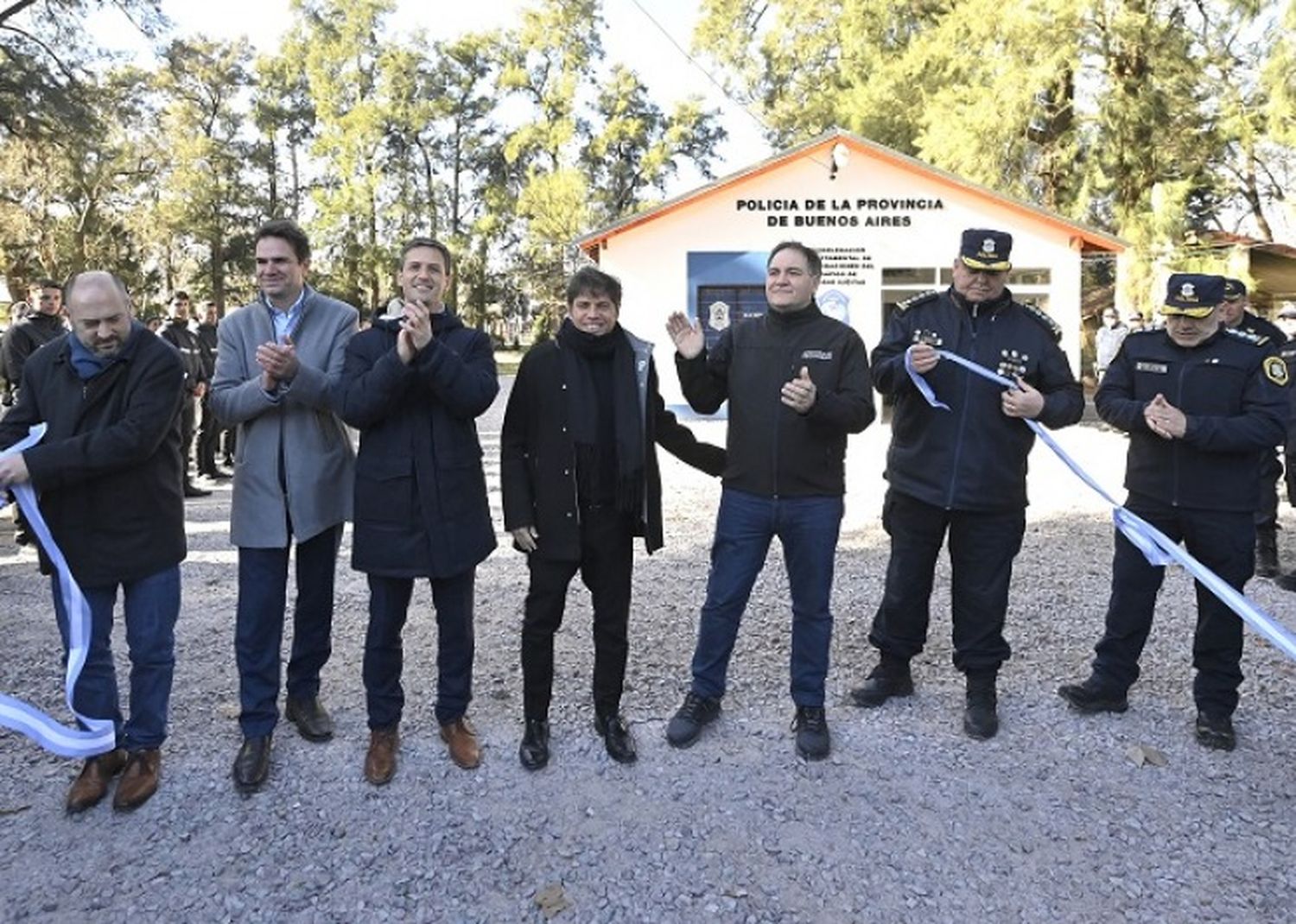 San Vicente: Kicillof inauguró las nuevas instalaciones de la Fuerza Barrial de Aproximación