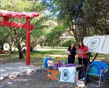 Encuentro y señalización en el Parque