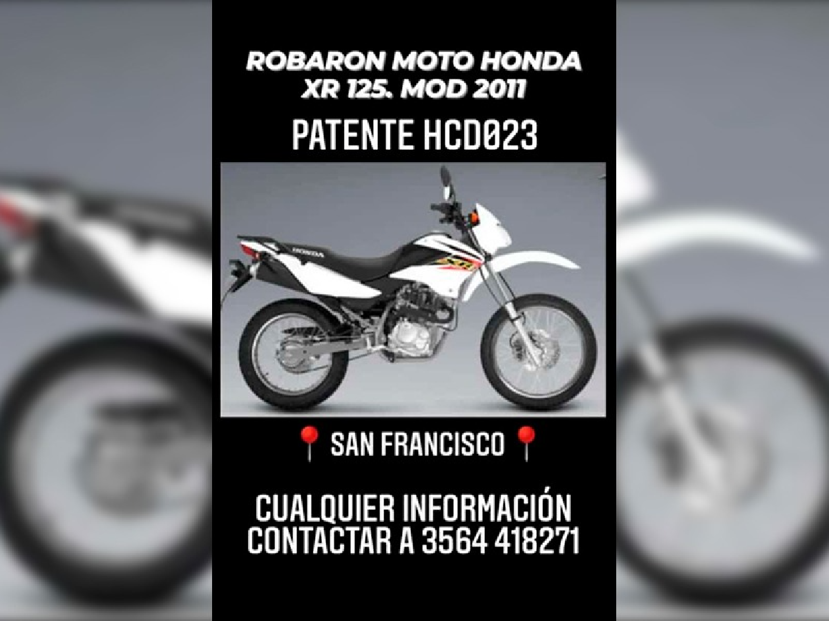 Otra vez, barrio Vélez Sarsfield: amenazaron a un bombero y le robaron su motocicleta 